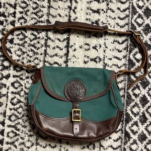 Duluth Pack Standard Crossbody Shell Canvas Leather  Bag RARE COLOR